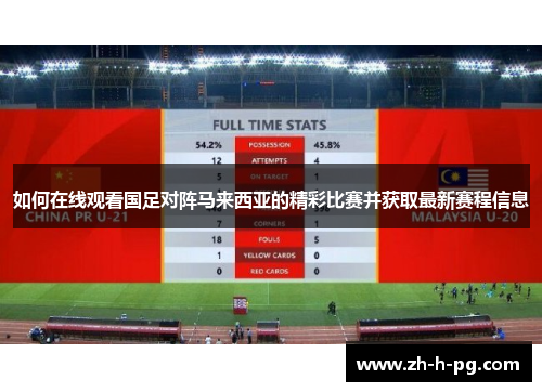 如何在线观看国足对阵马来西亚的精彩比赛并获取最新赛程信息